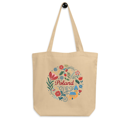 Eco-Friendly Poland Tote Bag - Organic Cotton and Stylish Design -RKM Inspiration - 46251370