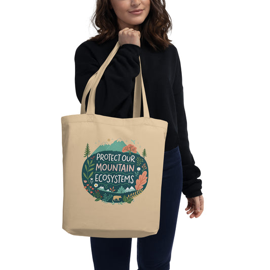 Protect Our Mountains - Eco Tote Bag -RKM Inspiration - 25121250