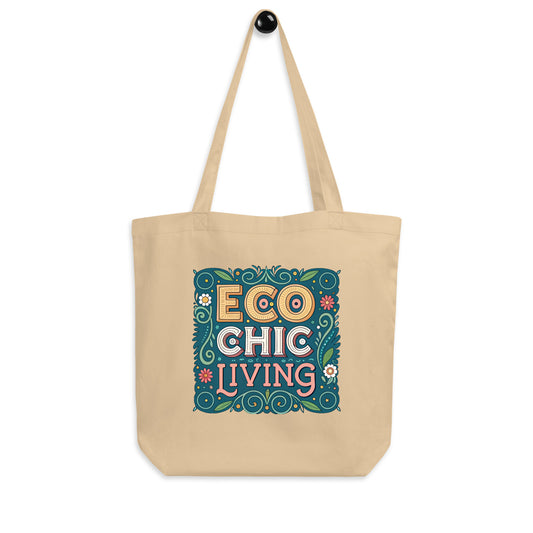 Eco Chic Living - Eco Tote Bag -RKM Inspiration - 76254436
