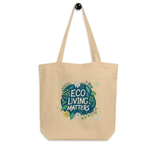 Eco Living Matters - Eco Tote Bag -RKM Inspiration - 57594184