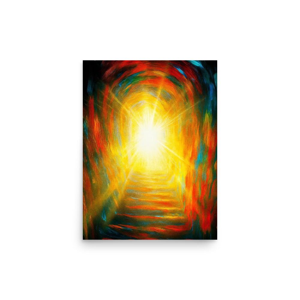 Radiance Beyond the Shadows - Wall Art Poster - RKM Inspiration  - 89723262