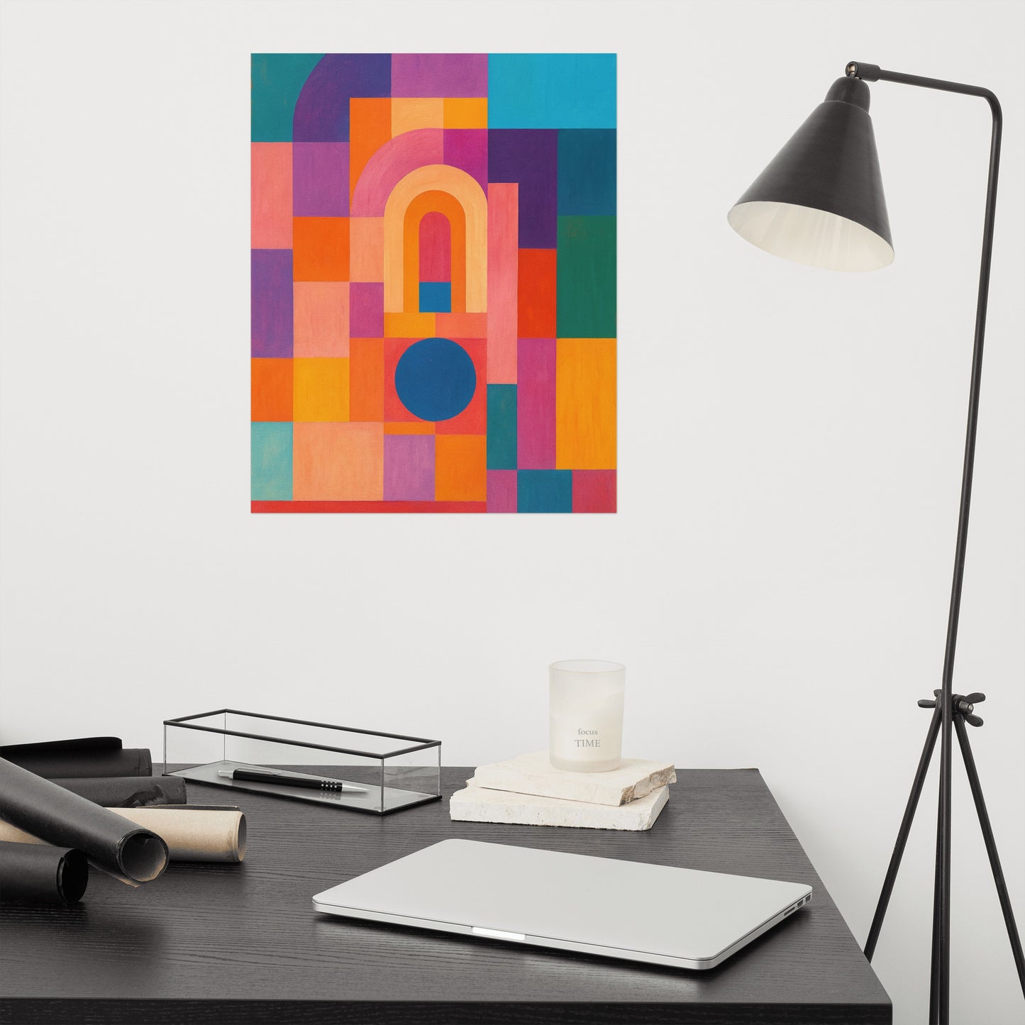 Echoes of Color and Light Poster Wall Art -RKM Inspiration - 69272309