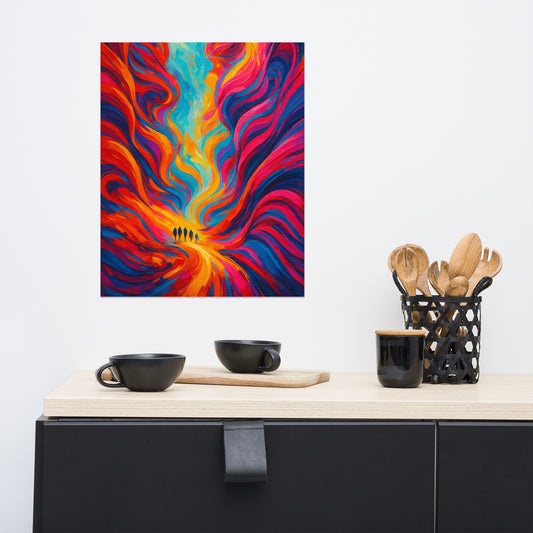 Whispers of the Canyon Flame Poster Wall Art -RKM Inspiration - 85931859