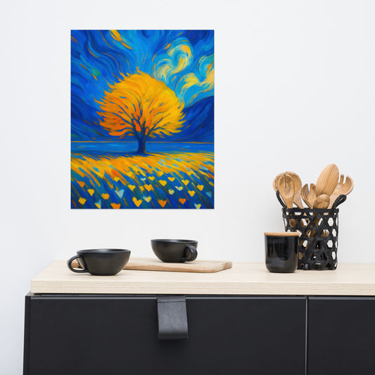 Symphony of Solitude Poster Wall Art -RKM Inspiration - 25645002