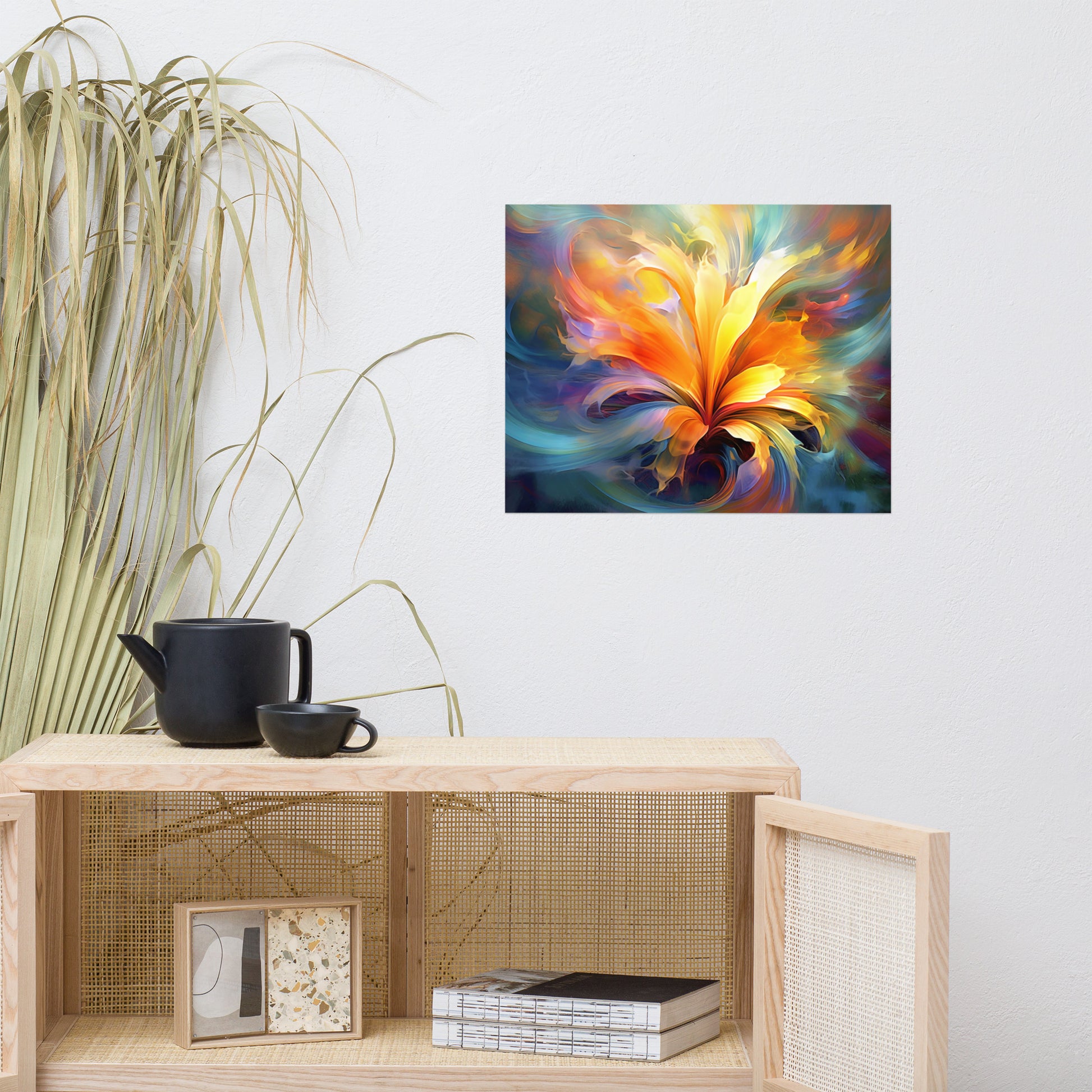 Flame of Creation Poster Wall Art -RKM Inspiration - 33550558