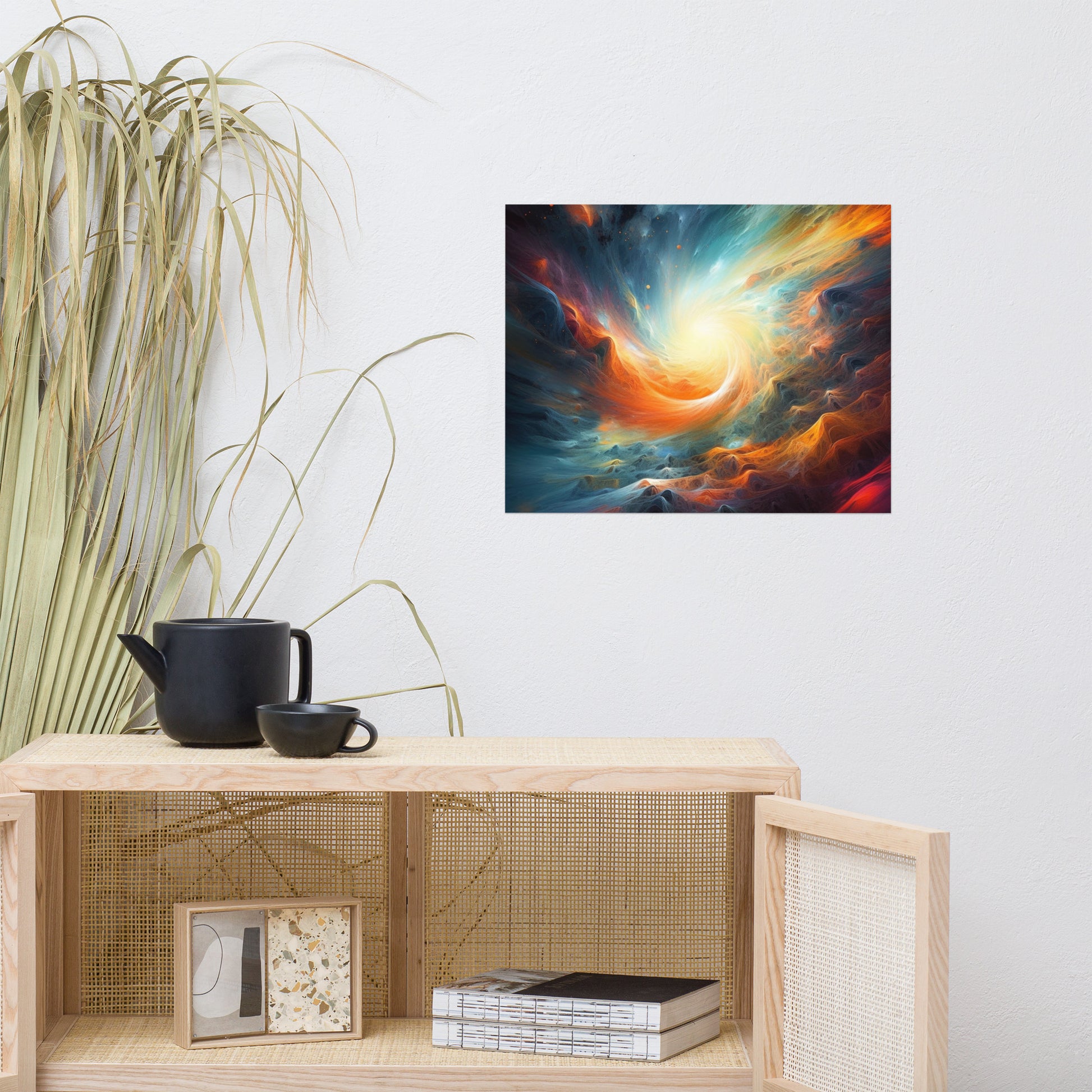 Cosmic Vortex Poster Wall Art Print -RKM Inspiration - 18492735