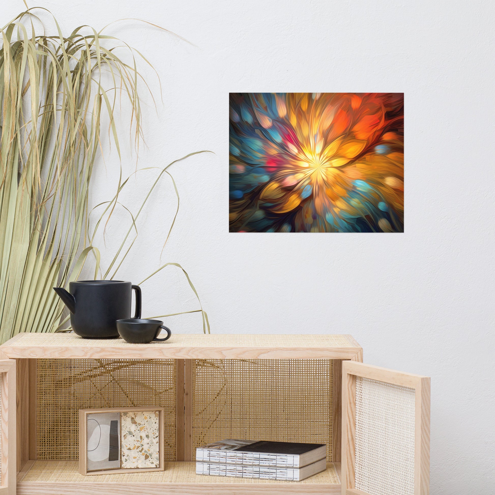 Blossom of Light Poster Wall Art -RKM Inspiration - 5389103