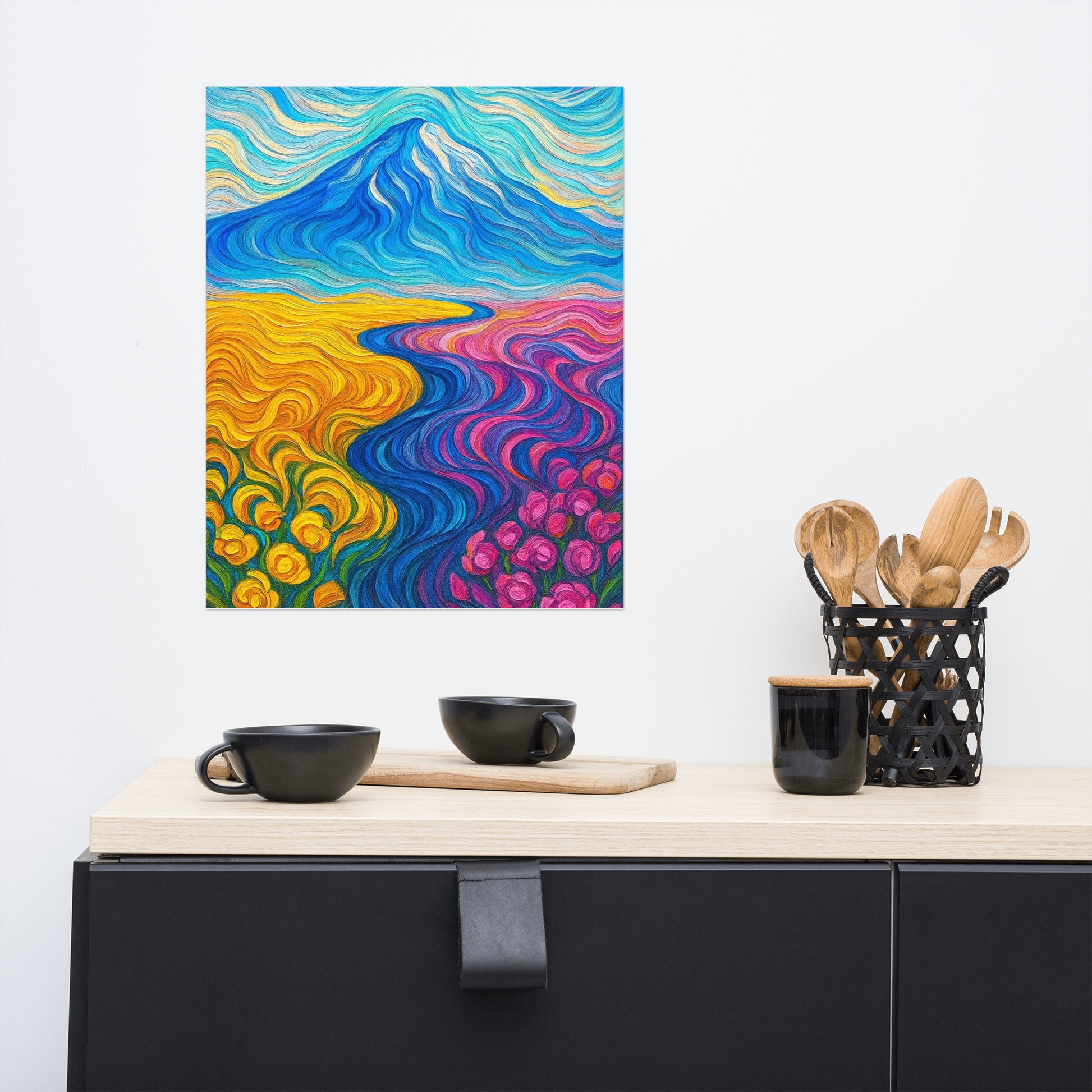 Path of Blooming Horizons Poster Wall Art -RKM Inspiration - 54219781