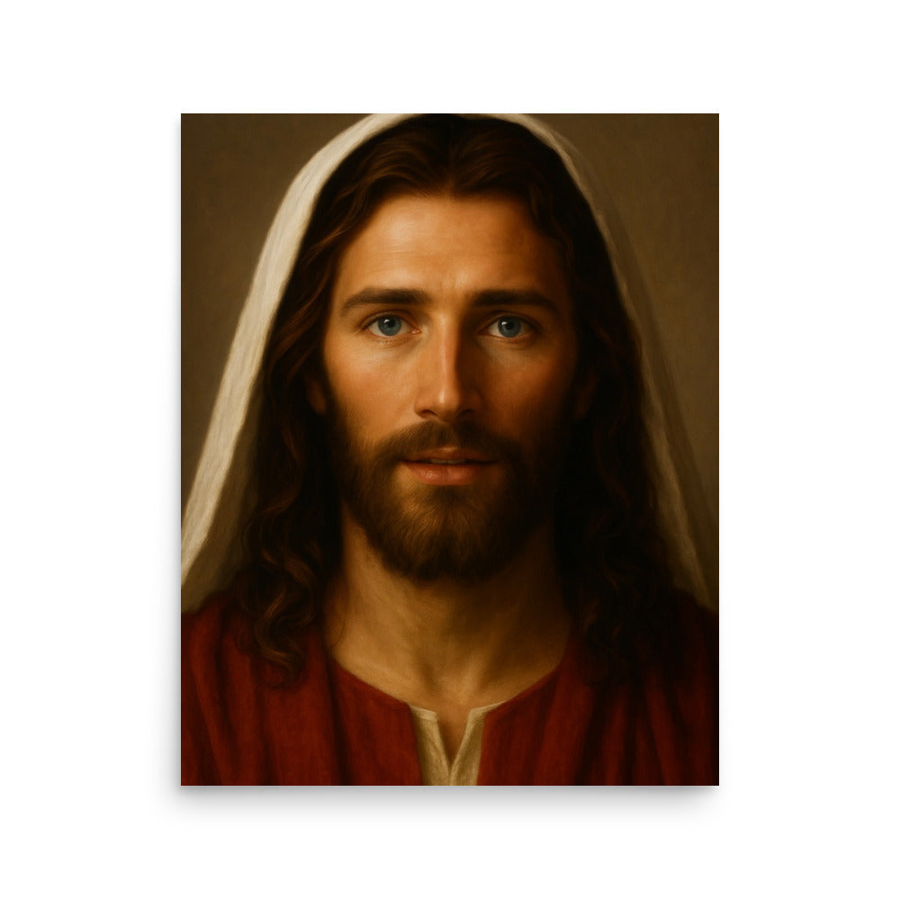 Christ in Red - Wall Art Poster - RKM Inspiration  - 67853829