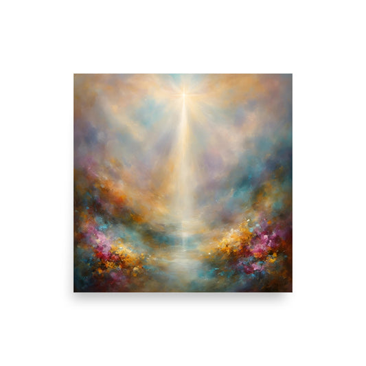 Ascension of Light - Poster on the wall