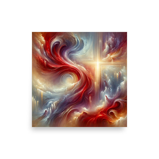 Celestial Ascension - Poster on the wall