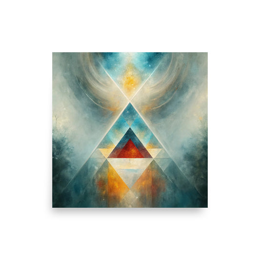 Abstract Altruism - Poster on the wall
