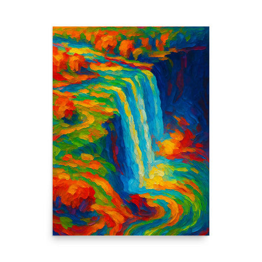 Symphony of the Falls - Poster on the wall
