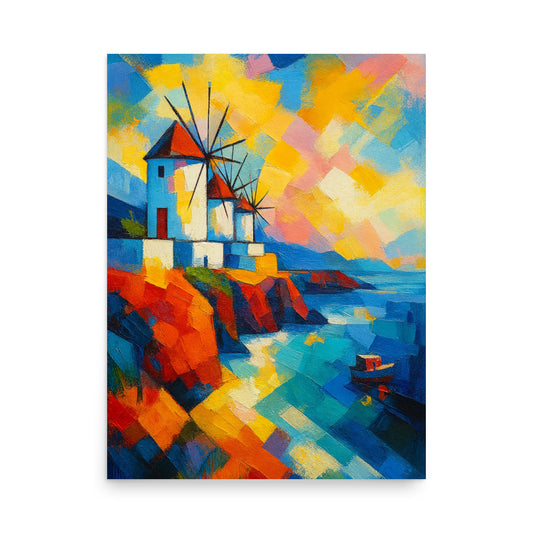 Winds of Aegean Dreams Poster Wall Art -RKM Inspiration - 24382897