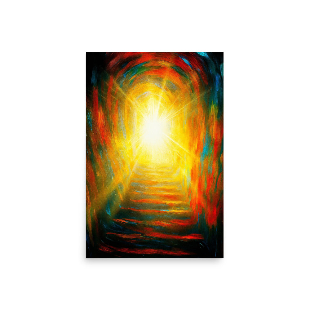 Radiance Beyond the Shadows - Wall Art Poster - RKM Inspiration  - 69097568