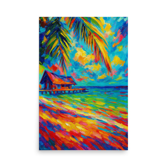 Tropical Rhapsody - Poster on the wall