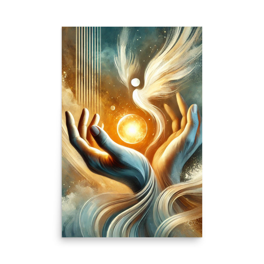 Celestial Harmony Poster Wall Art -RKM Inspiration - 20905366