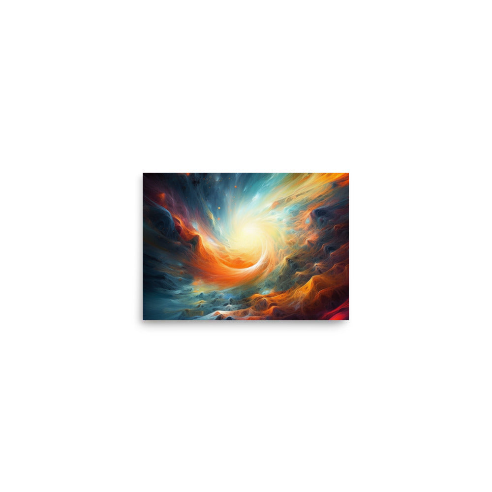 Cosmic Vortex Poster Wall Art Print -RKM Inspiration - 5960588