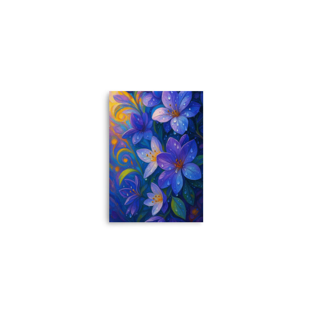 Rain-kissed Petal Dreams Poster Wall Art -RKM Inspiration - 47621635