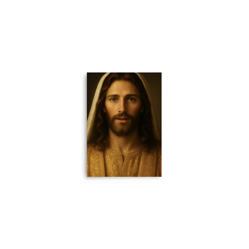 Christ in Gold - Wall Art Poster - RKM Inspiration  - 5912781