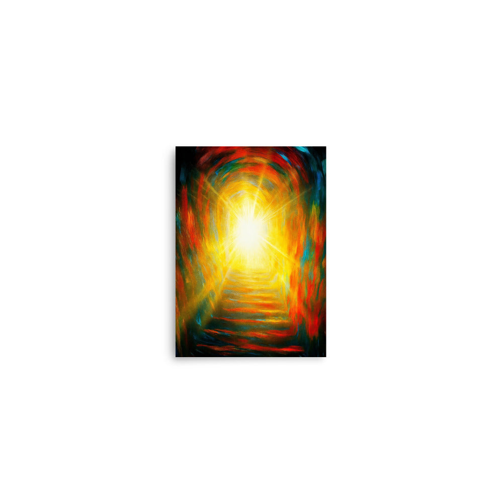 Radiance Beyond the Shadows - Wall Art Poster - RKM Inspiration  - 44290739