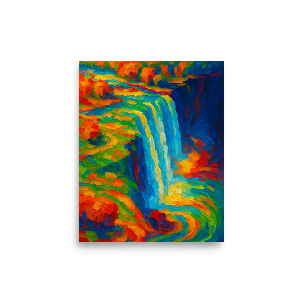 Symphony of the Falls Poster Wall Art -RKM Inspiration - 10942928