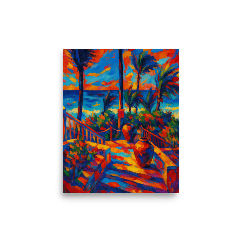 Tropical Blaze Poster Wall Art -RKM Inspiration - 80159428
