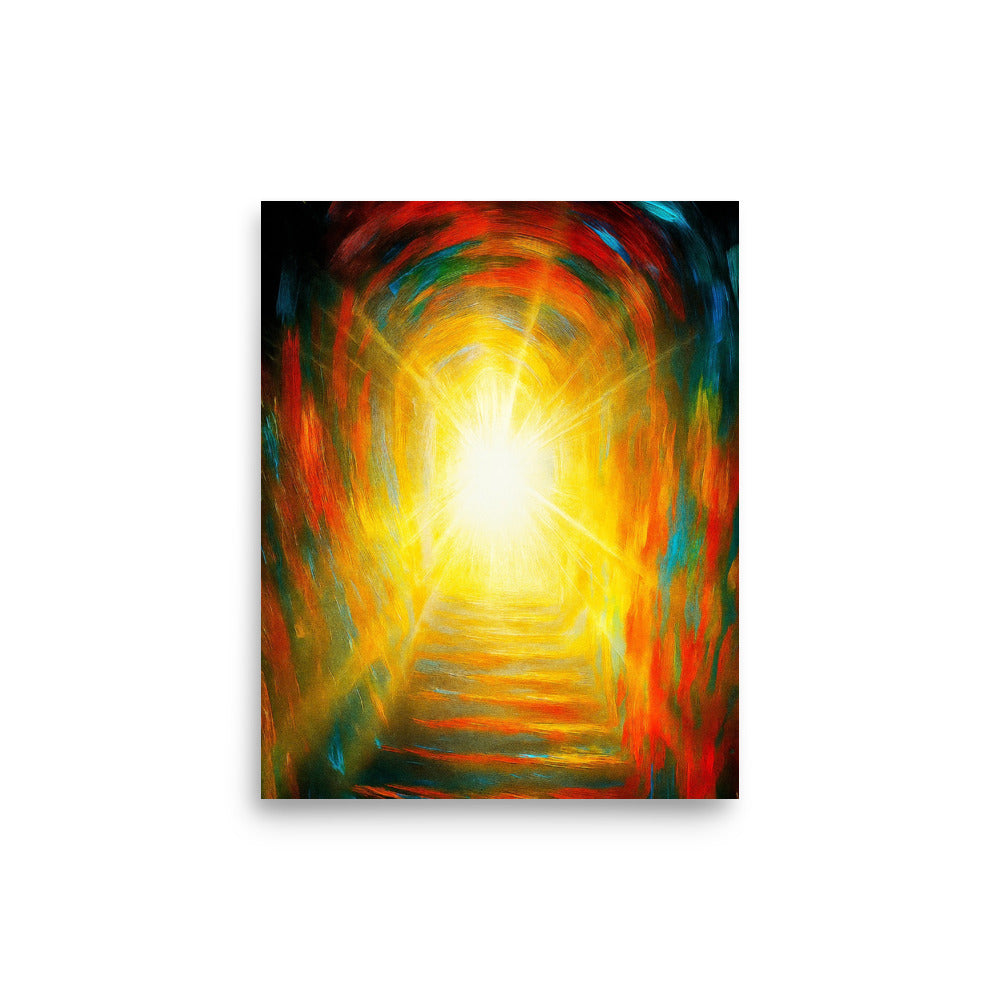 Radiance Beyond the Shadows - Wall Art Poster - RKM Inspiration  - 36545844