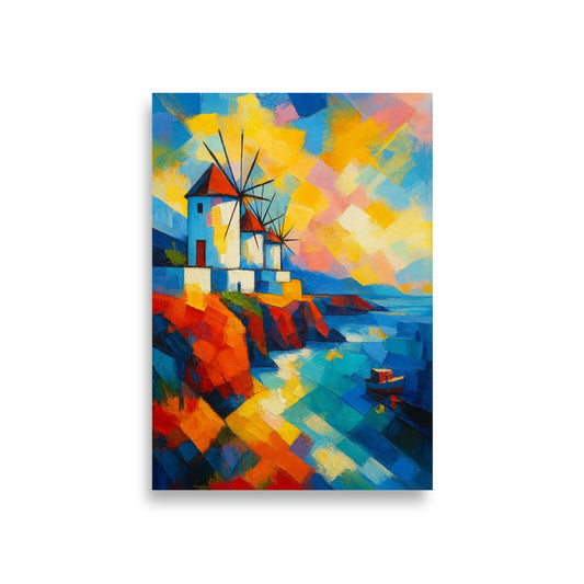 Winds of Aegean Dreams Poster Wall Art -RKM Inspiration - 45388007