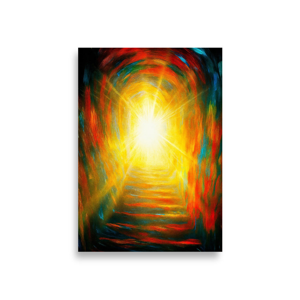 Radiance Beyond the Shadows - Wall Art Poster - RKM Inspiration  - 25070238