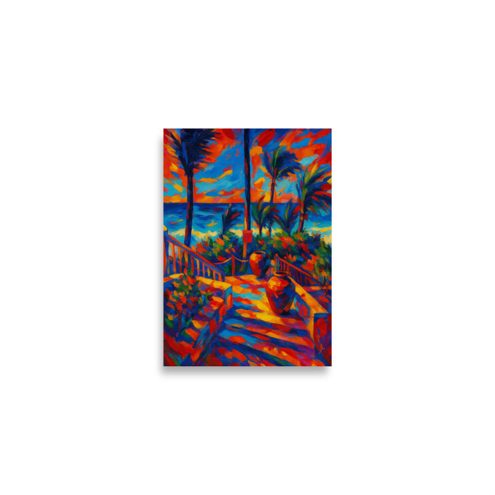 Tropical Blaze Poster Wall Art -RKM Inspiration - 65184725
