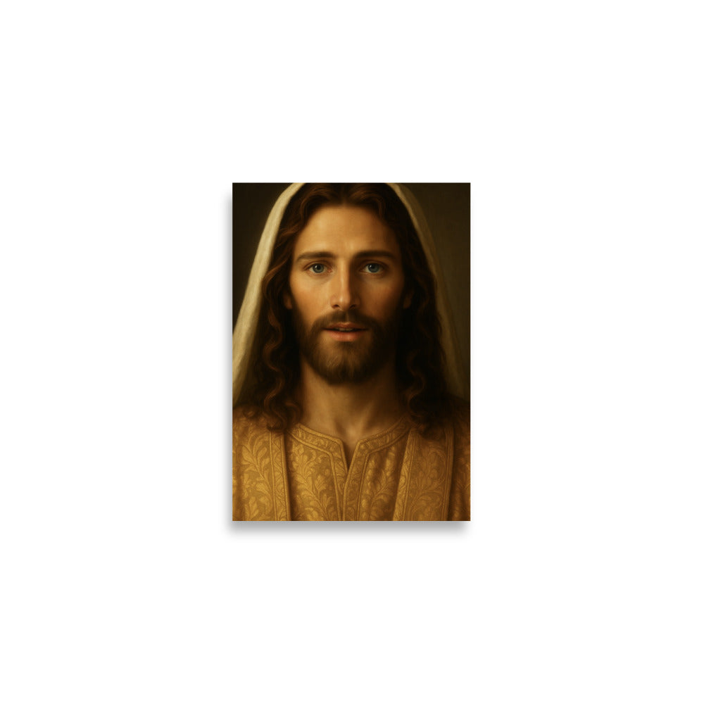 Christ in Gold - Wall Art Poster - RKM Inspiration  - 59810296