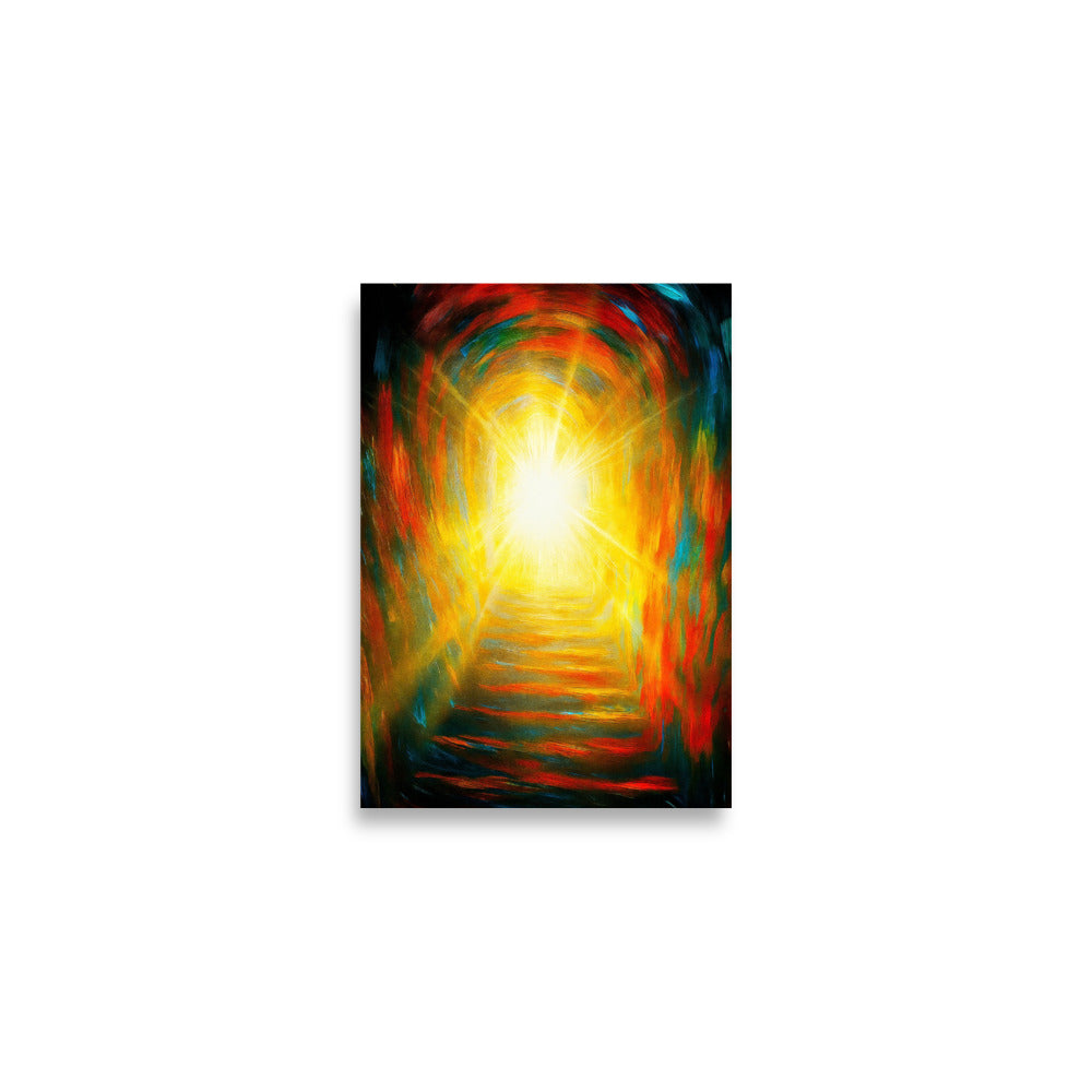 Radiance Beyond the Shadows - Wall Art Poster - RKM Inspiration  - 90398735