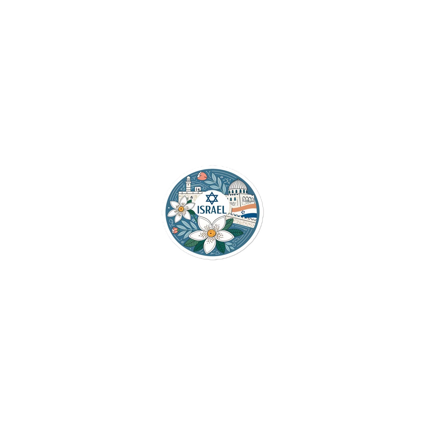 Bubble-Free Durable Israel Car Sticker - Custom Made for You -RKM Inspiration - 55983439