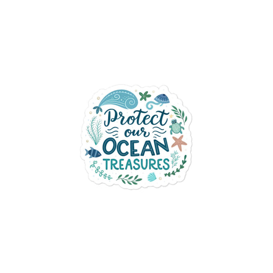 Protect Our Oceans - Car sticker -RKM Inspiration - 32825593