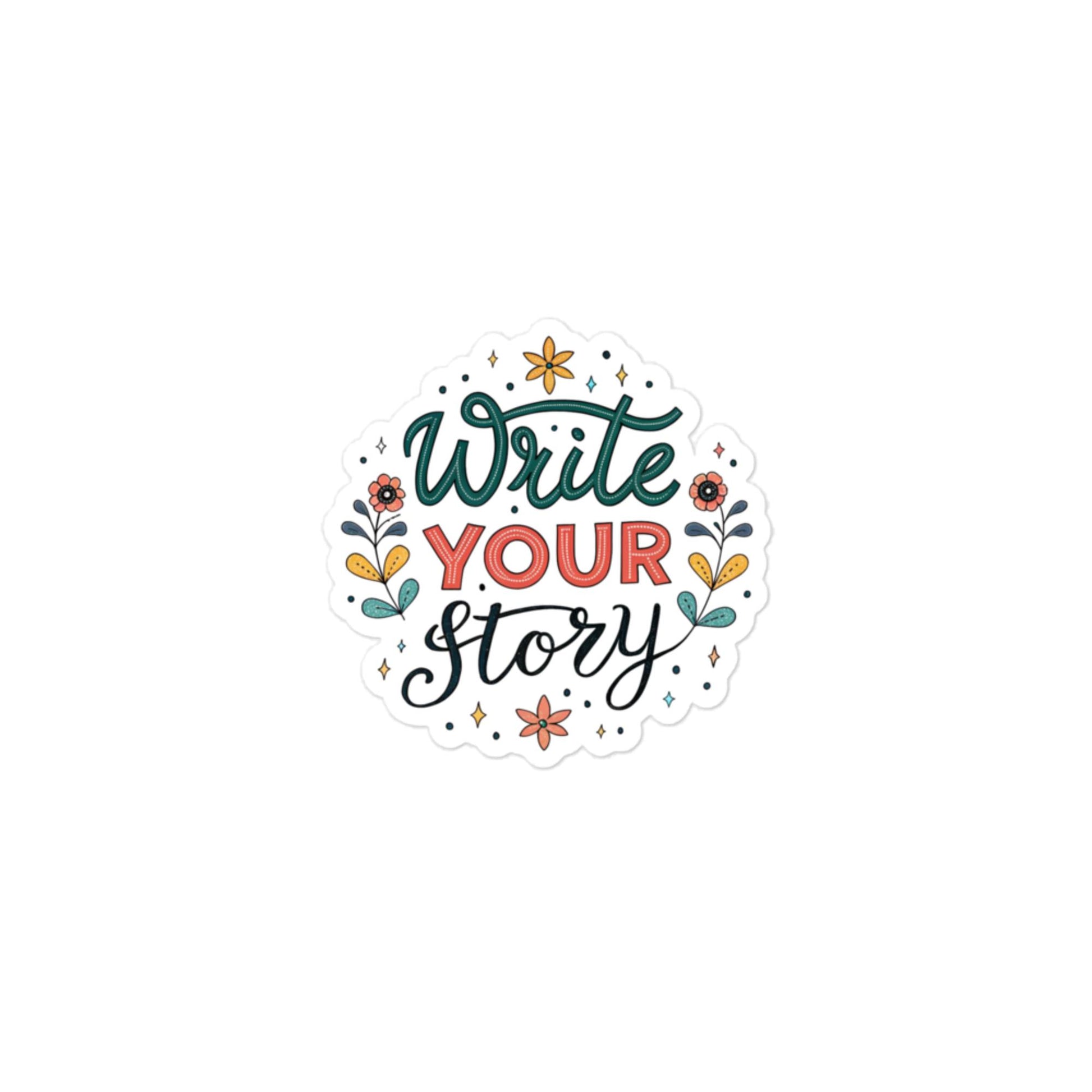 Write Your Story - Car sticker -RKM Inspiration - 98512148