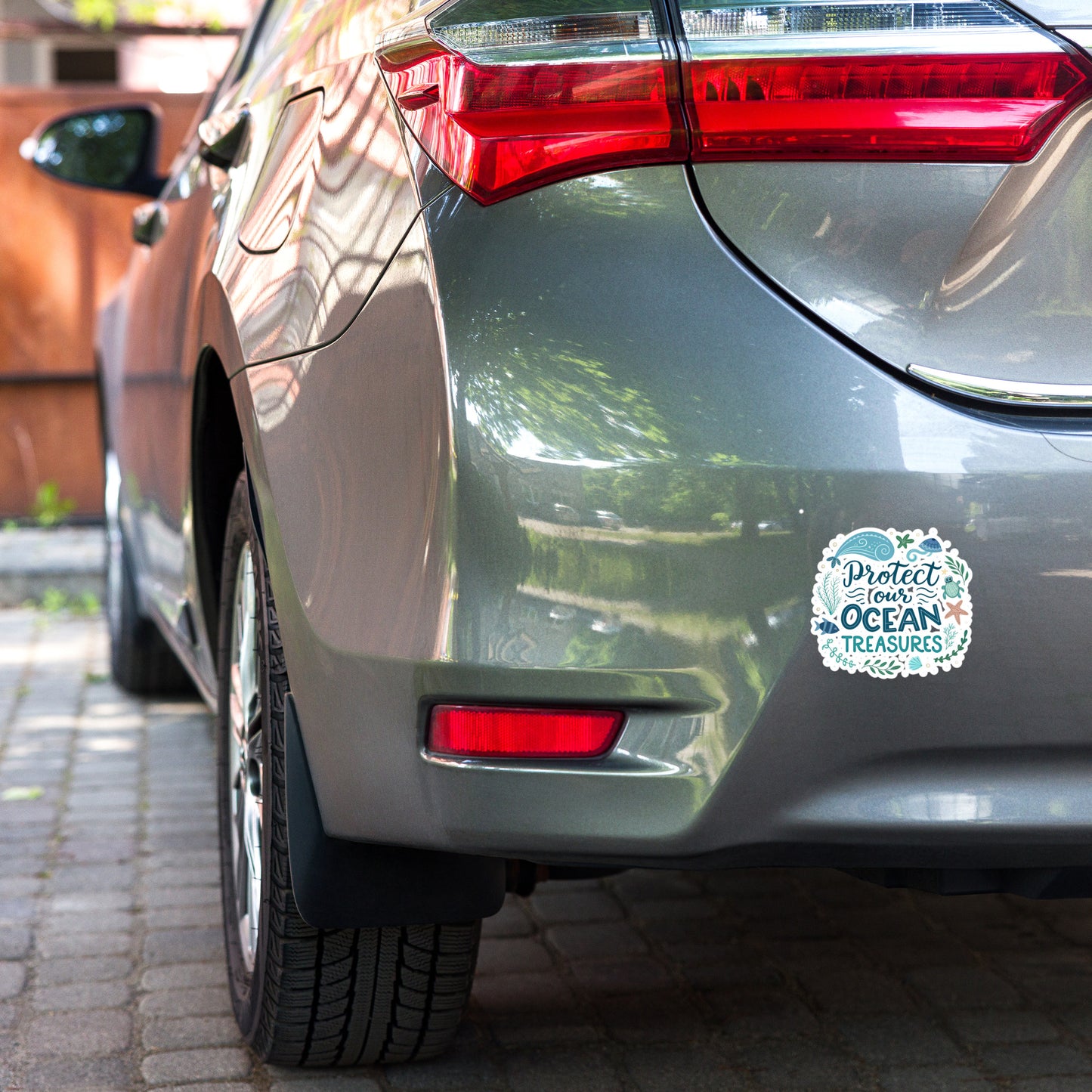Protect Our Oceans - Car sticker -RKM Inspiration - 69210822