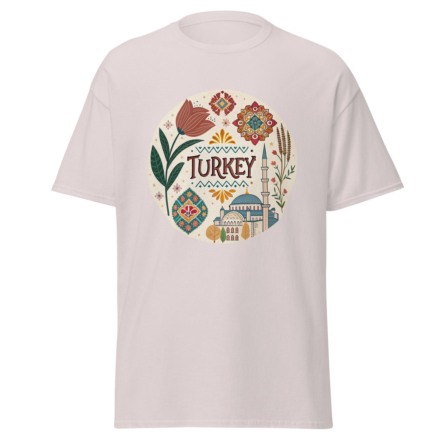 Turkey - Unisex classic tee with print -RKM Inspiration - 15795691