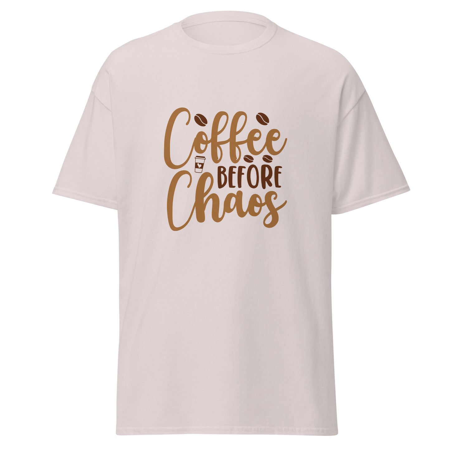 Coffee Before Chaos Shirt – Unisex Classic Tee Print -RKM Inspiration - 37567797