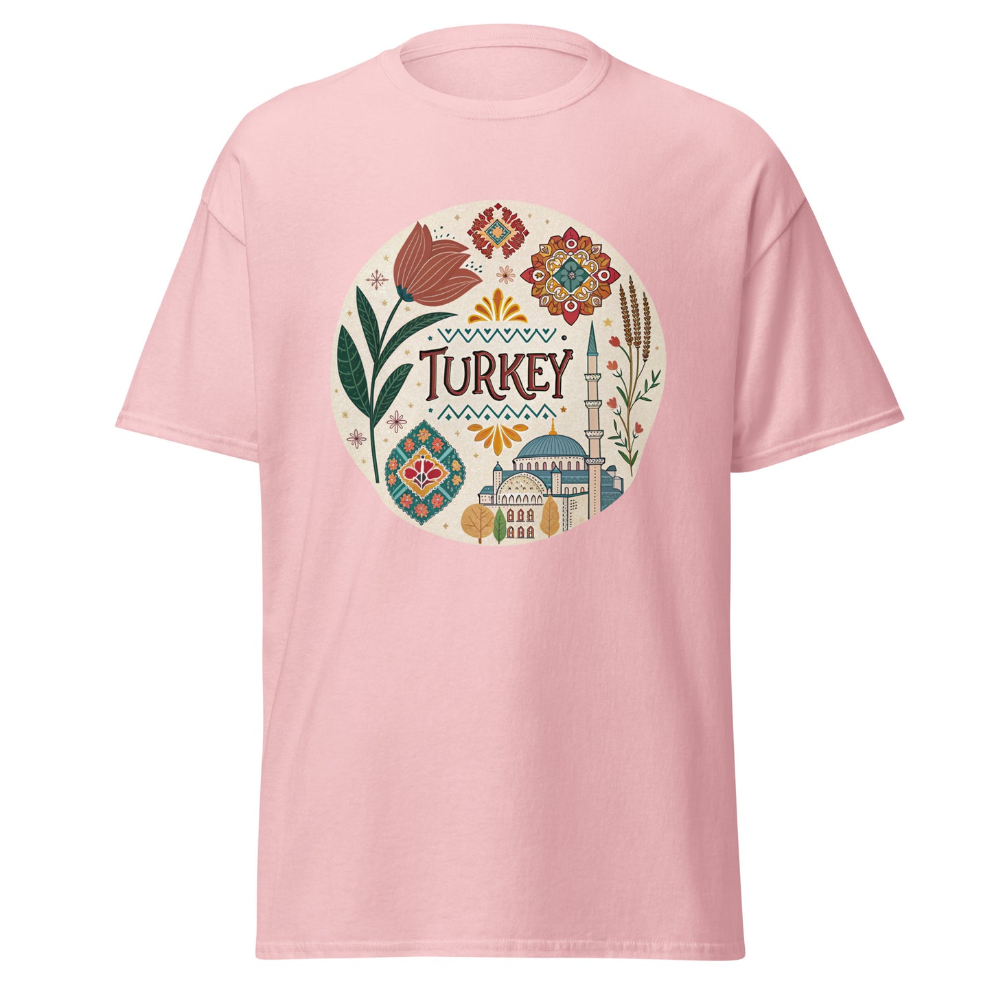 Turkey - Unisex classic tee with print -RKM Inspiration - 12639908