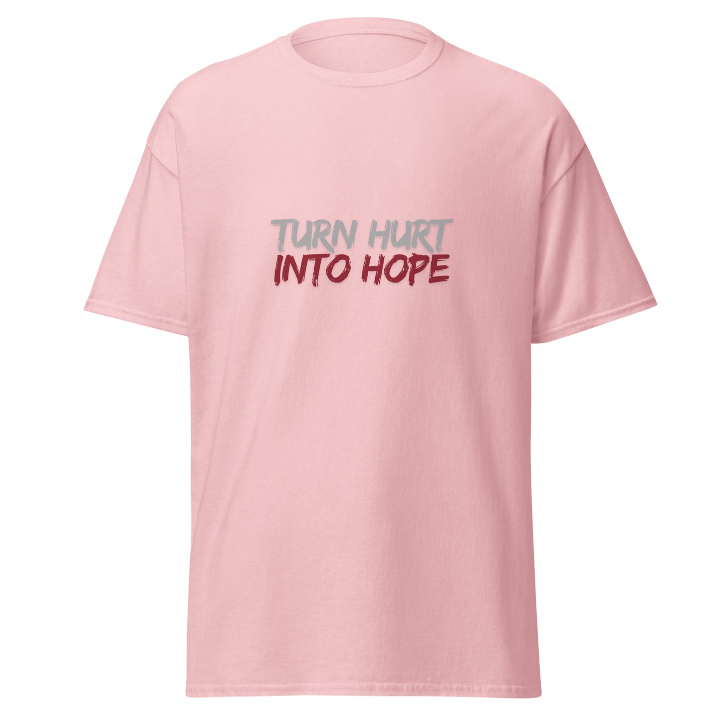 Christian Inspirational T-Shirt - Turn Hurt Into Hope -RKM Inspiration - 86716305