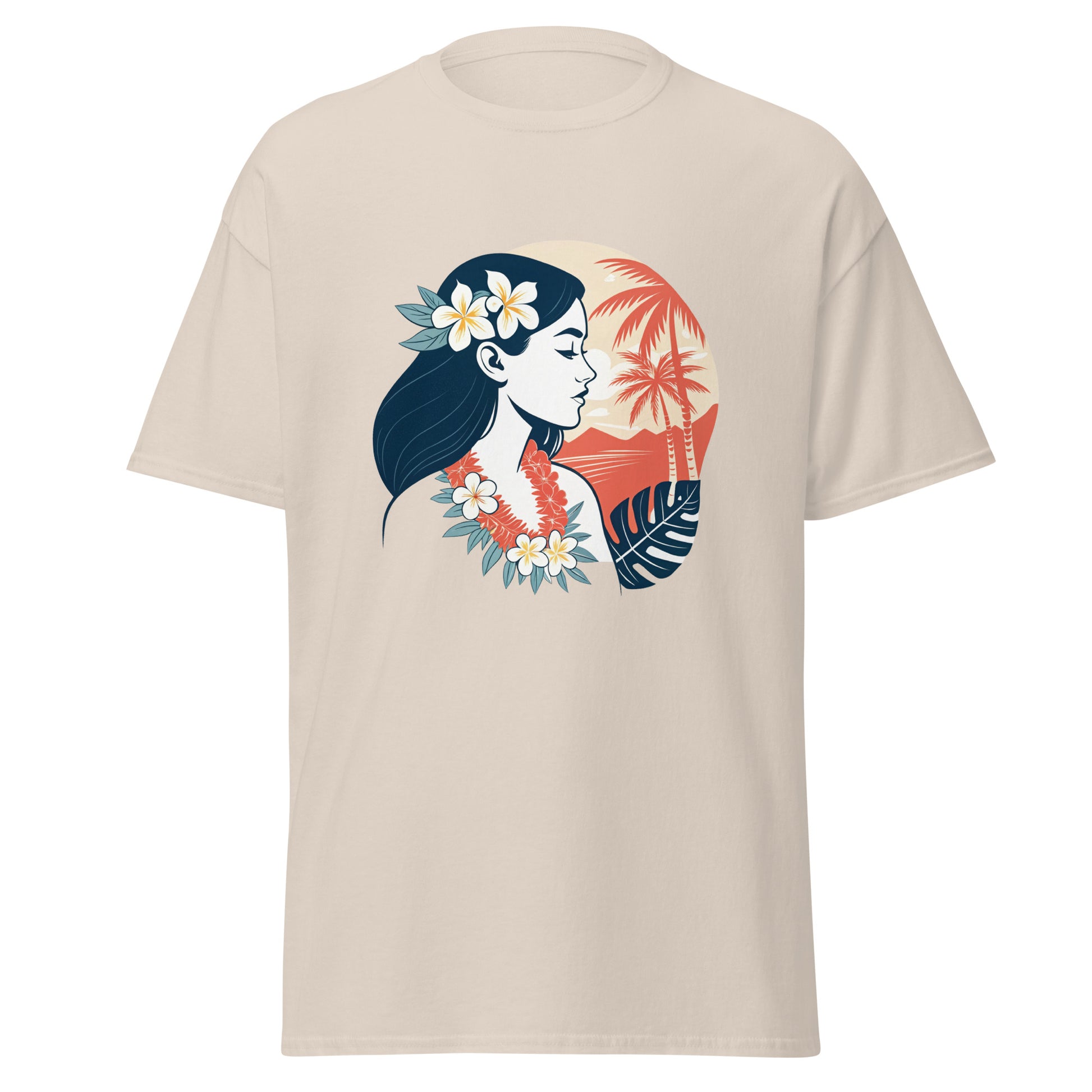 Tahiti Lady - Unisex classic tee with print -RKM Inspiration - 88304222