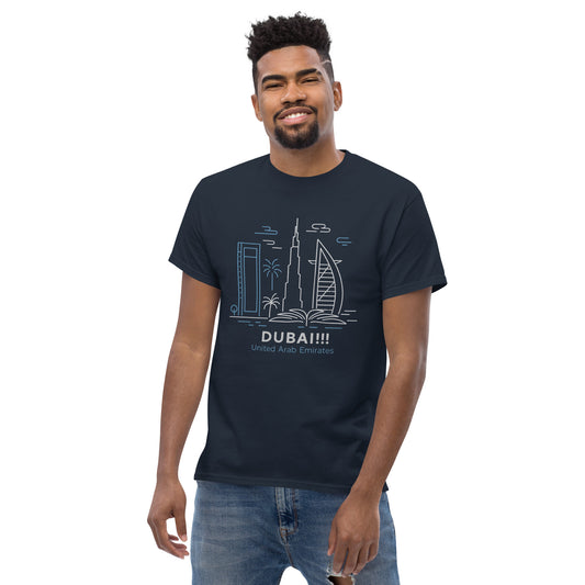 Dubai - Unisex classic tee with print -RKM Inspiration - 58023004