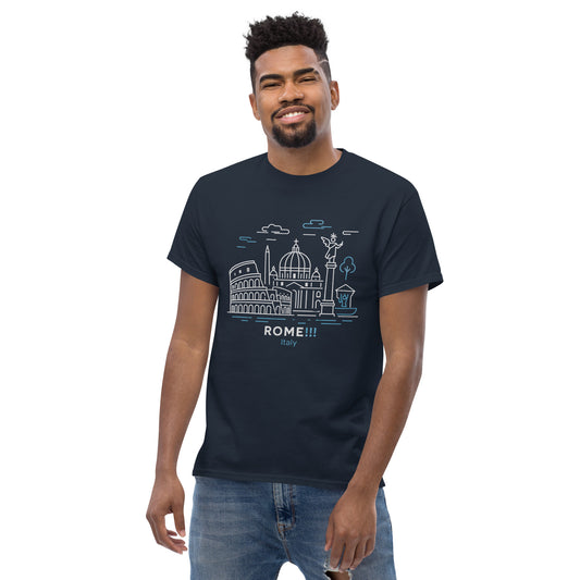 Rome Unisex Classic Tee - Stylish & Comfortable 100% Cotton Shirt -RKM Inspiration - 35509151