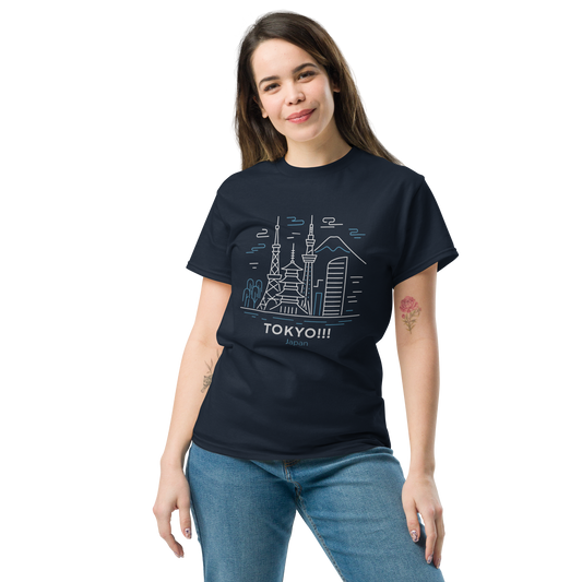 Tokyo - Unisex classic tee with print -RKM Inspiration - 82773014