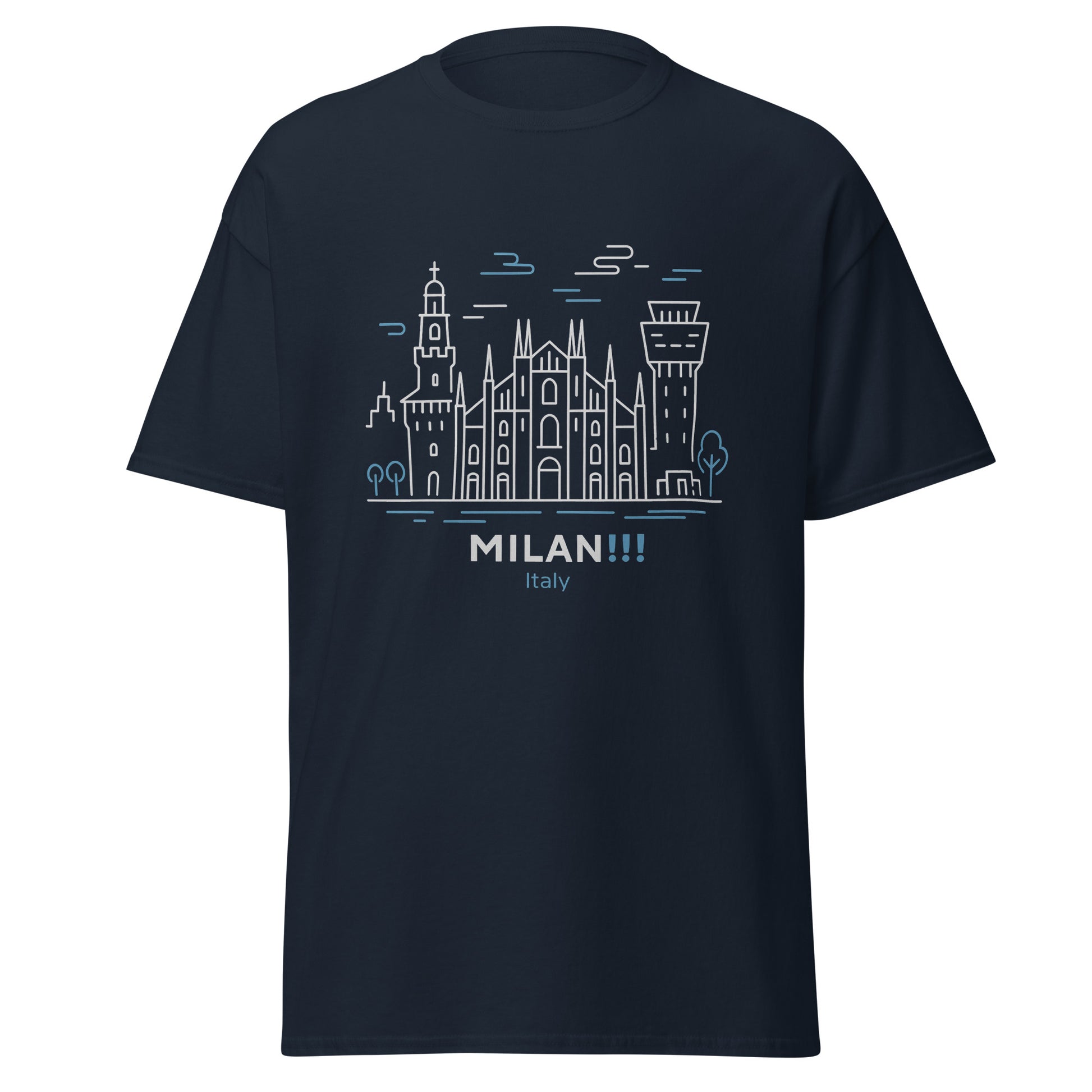 Milan - Unisex classic tee with print -RKM Inspiration - 42238556