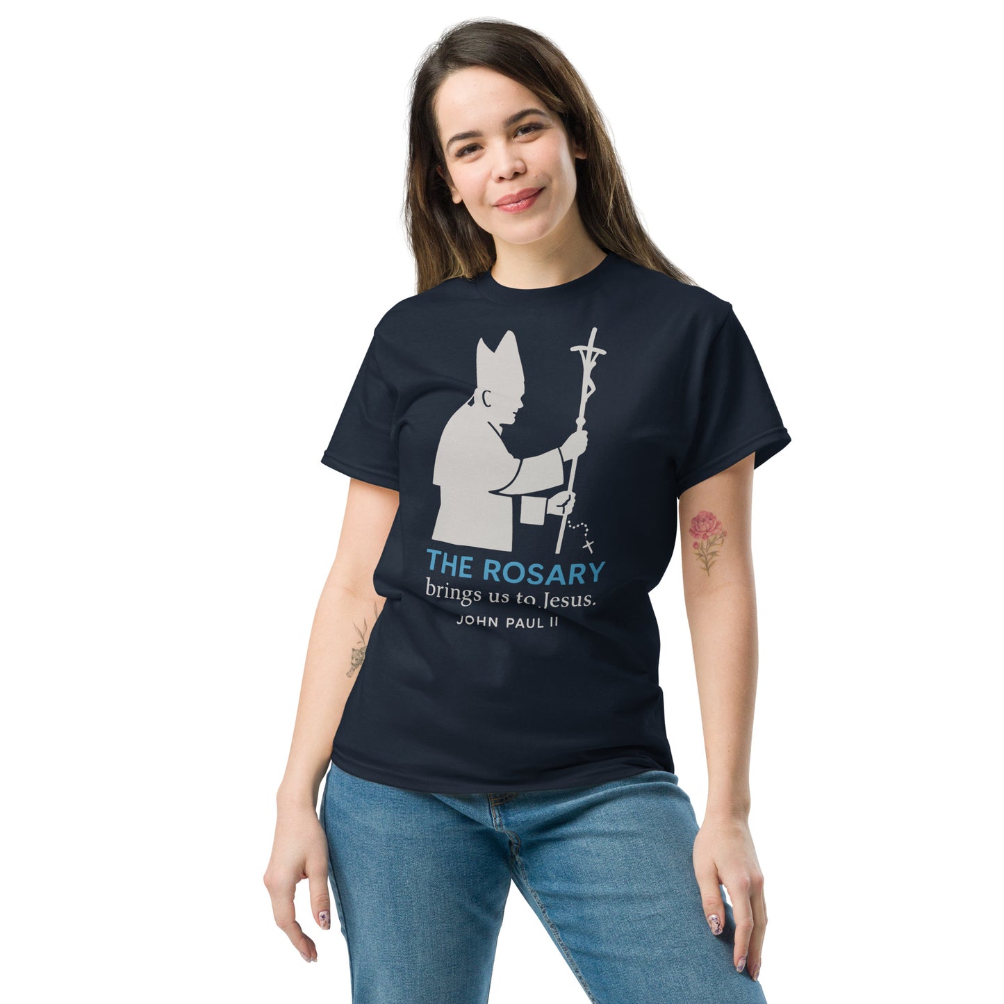 The Rosary - Unisex classic tee - RKM Inspiration  - 14728058