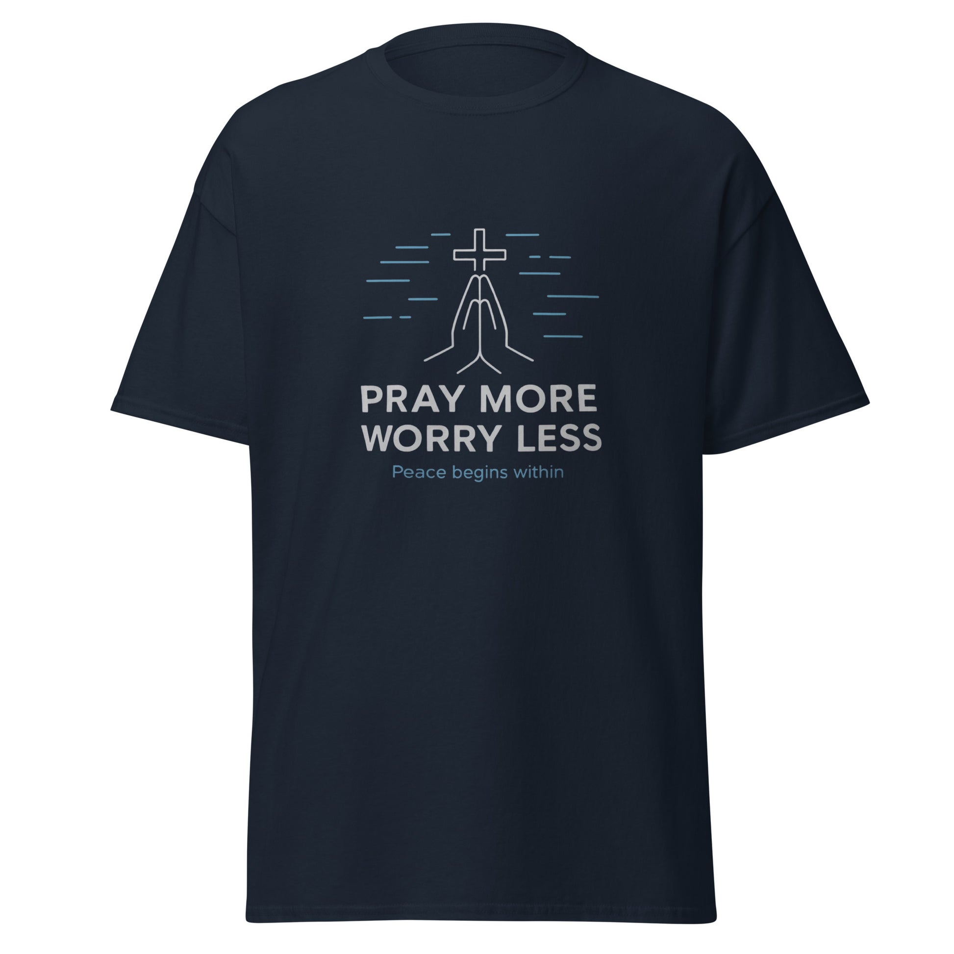 Pray More Worry Less - Unisex classic tee - RKM Inspiration  - 91762800