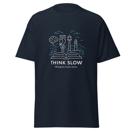 Think Slow - Unisex classic tee - RKM Inspiration  - 48239133