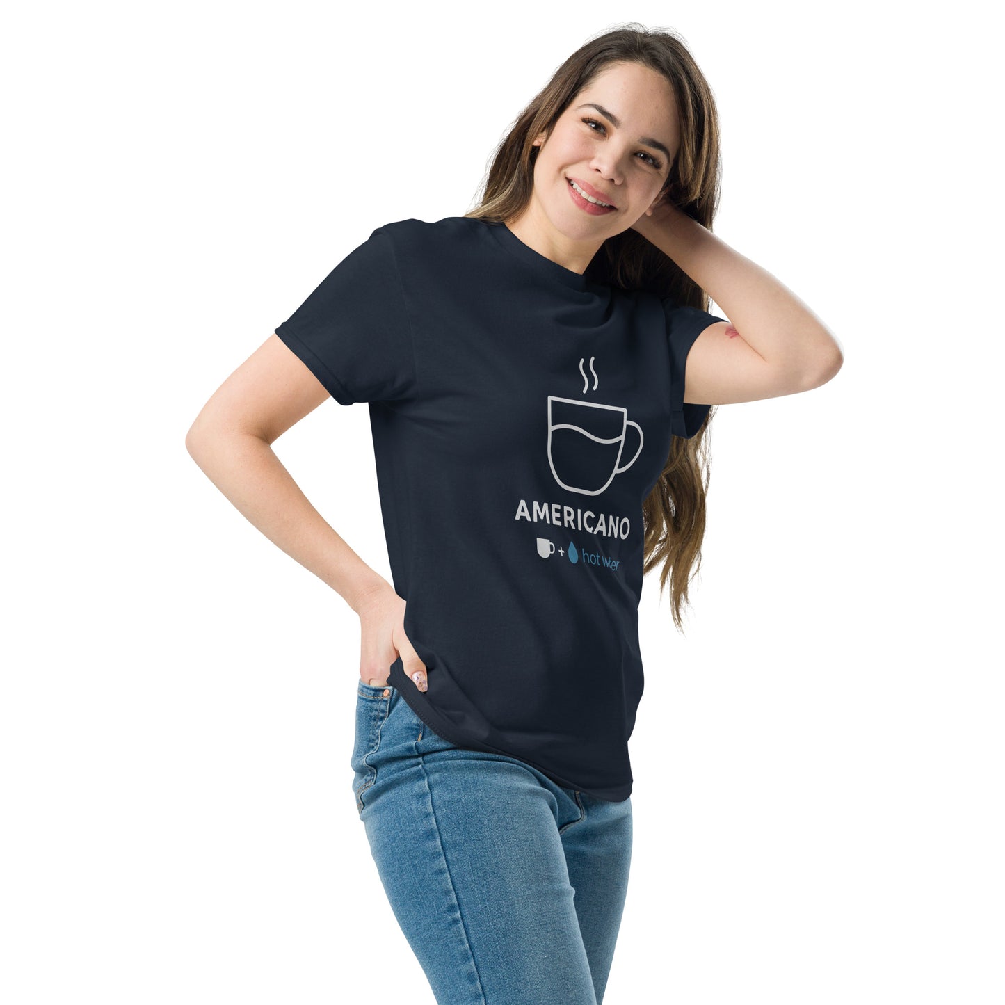 Caffee Americano - Unisex classic tee - RKM Inspiration  - 11757757